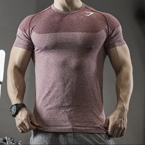Rare Gymshark Phantom Shirt Red Discontinued